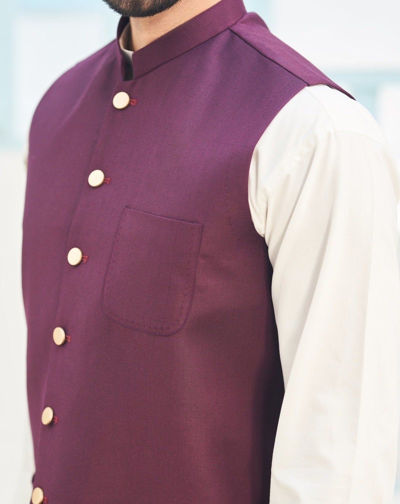 Mauve waistcoat clearance